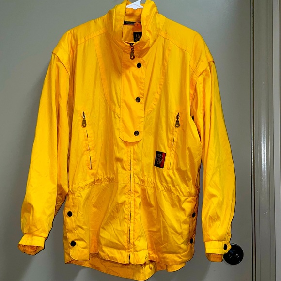 Sun Ice Vintage Yellow Rain Jacket - Picture 1 of 4